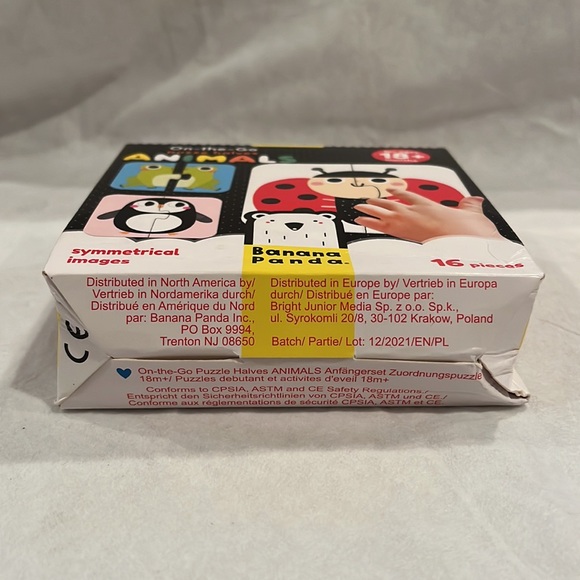 Banana panda on the go puzzle has animals. 16 piece learning puzzle game. - Picture 4 of 4